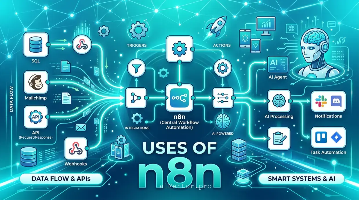 استخدامات N8N