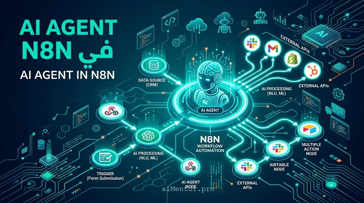 AI Agent في N8N