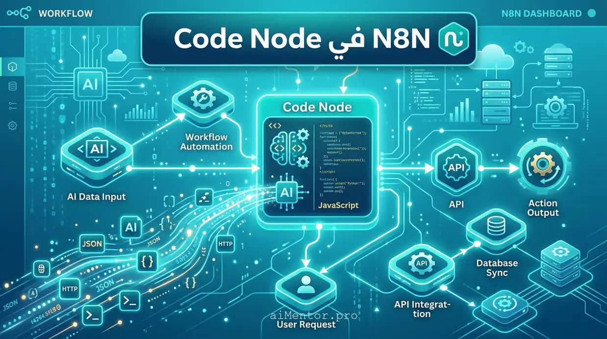 Code Node في N8N
