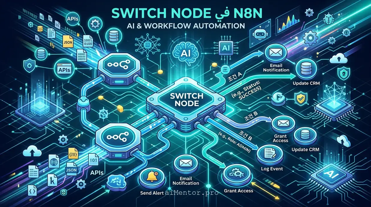 Switch Node في N8N