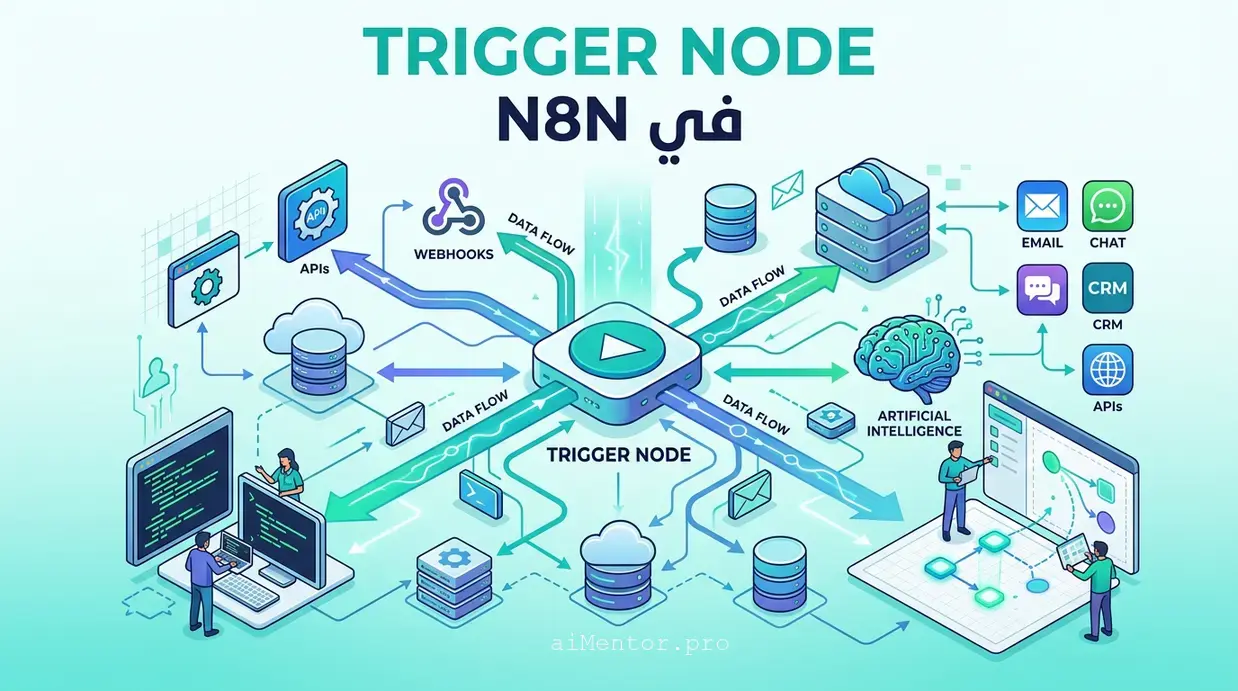Trigger Node في N8N