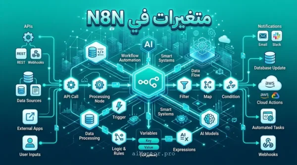 متغيرات في N8N