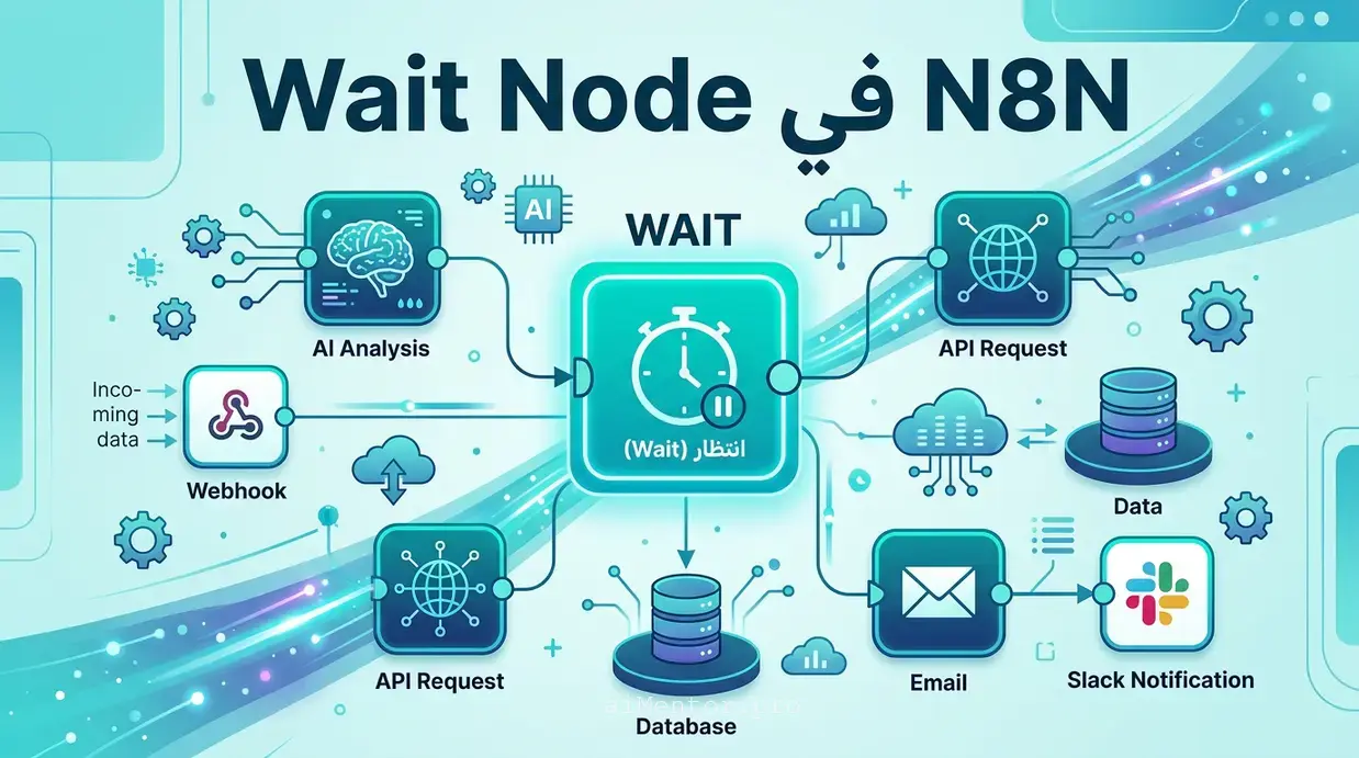 Wait Node في N8N